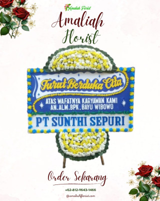 Papan Bunga Duka di Demta