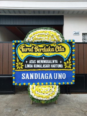 Papan Bunga Duka di Demta